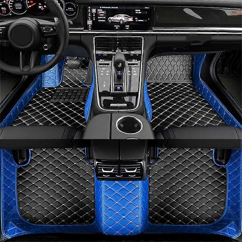 Arysiedder For MG4 EV MG Mulan EH32 2022 2023 2024 Car Floor Mats Carpet Anti-dirt Pad Leather Mat Car Mats Luxury Car Accessories Interior 3PC FLO...