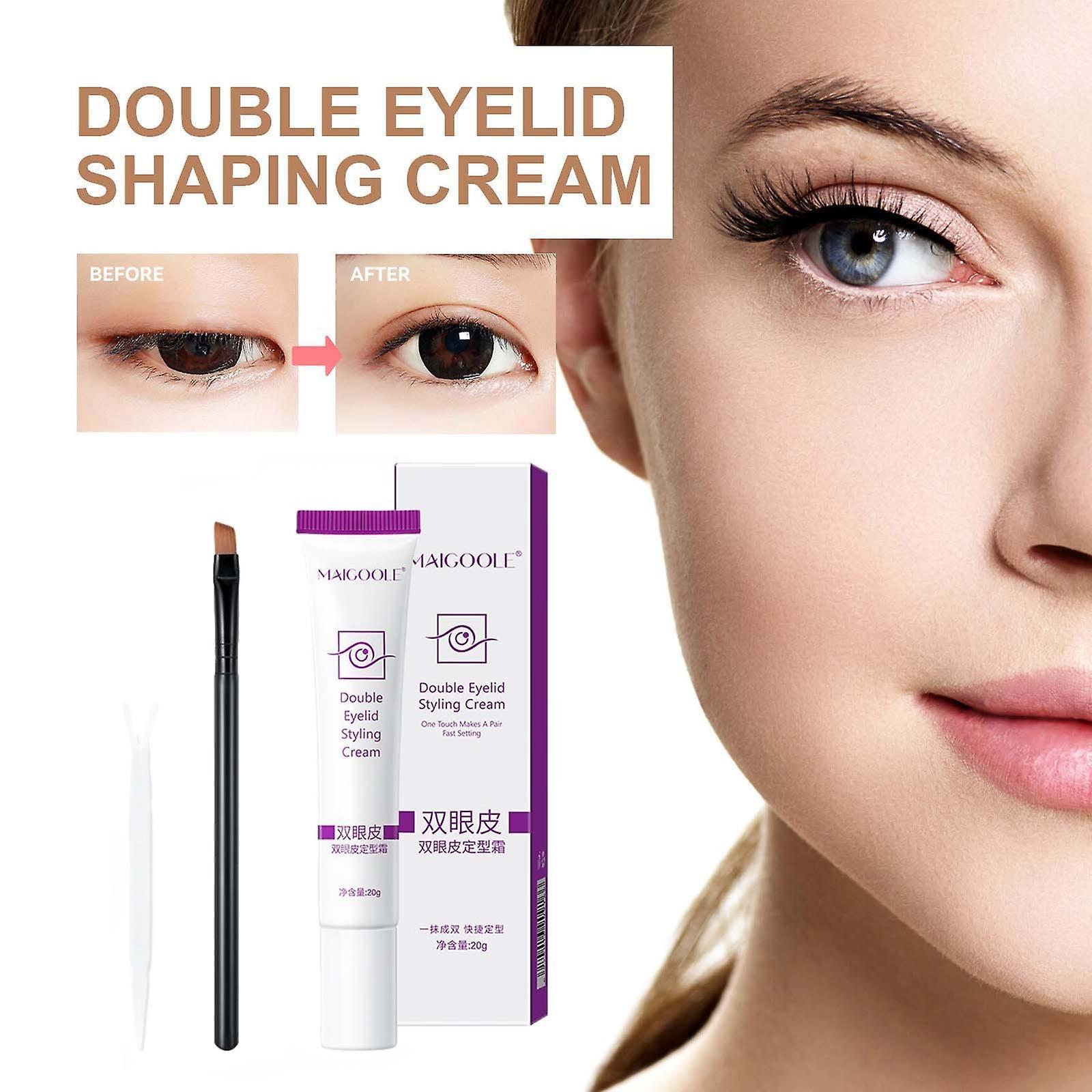 Baodan Double Eyelid Styling Cream Long Lasting Invisible Double Eyelid Shaping Styling Cream 20g