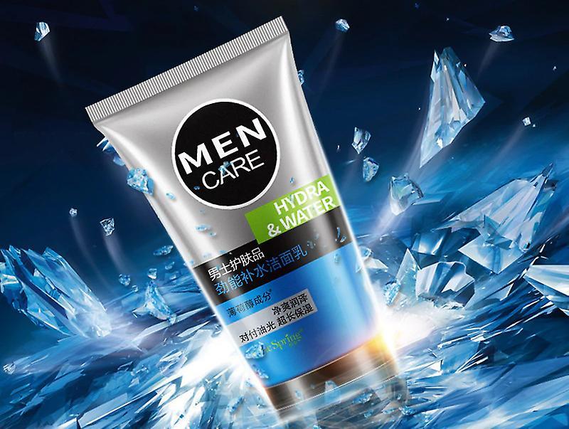 Slowmoose Men Long Lasting Moisturizing Cleanser - Oil Control Face Skin Care