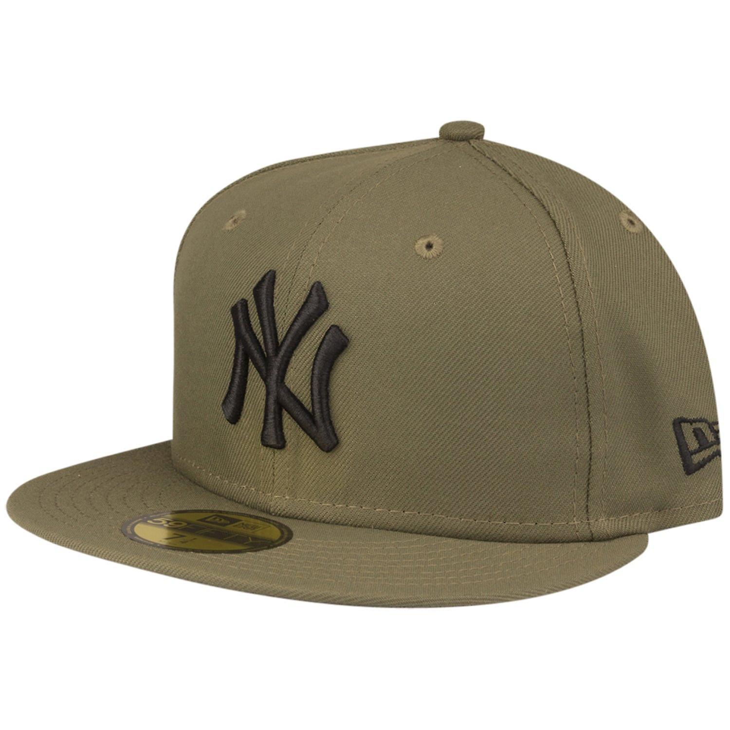 New Era 59Fifty Fitted Cap - New York Yankees olive army 7 5/8 - (60,6cm)