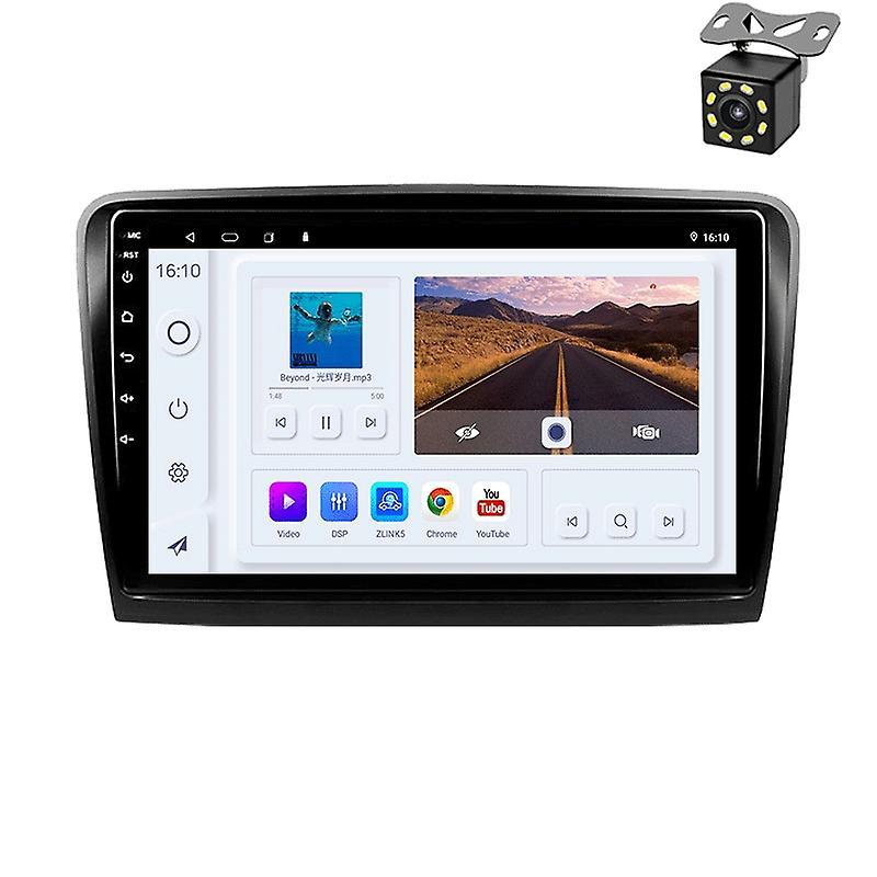 JIULUNET Android 2Din Car Radio For Skoda Superb 2 B6 2008-2015 GPS Navigation Multimedia Video Player WIFI