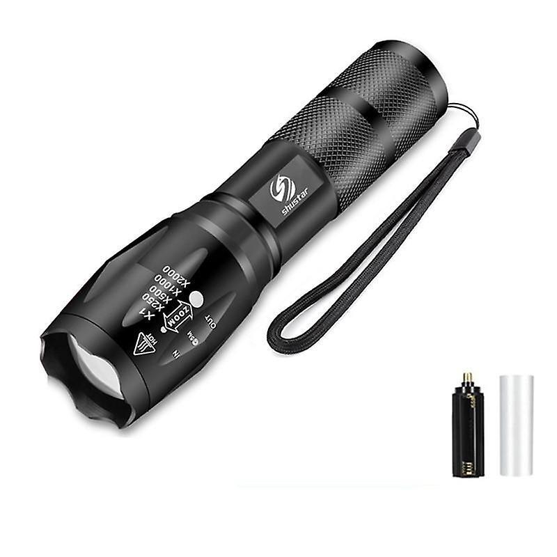 Slowmoose 5 Modes, Led Flashlight- Ultra Bright Torch T6-Low brightness