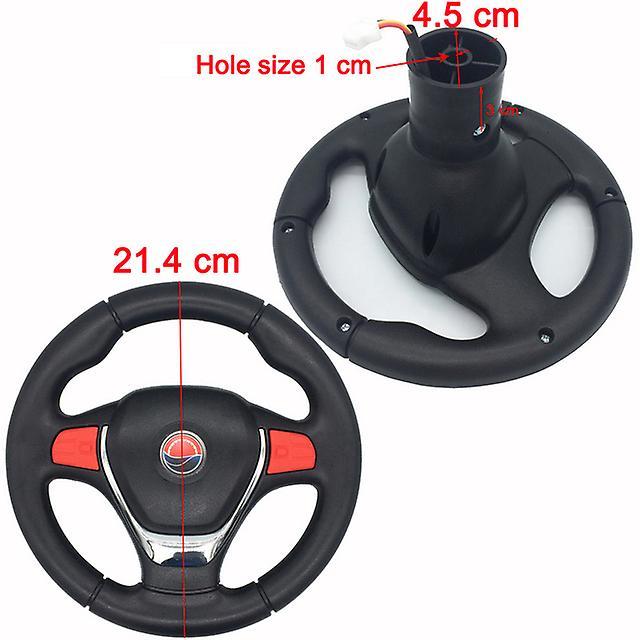 Unitoney Children Electric Car Steering Wheel Hc-8188 Kid's Electric Vehicle Steering Wheel, Karting Steering Wheel Little Sun