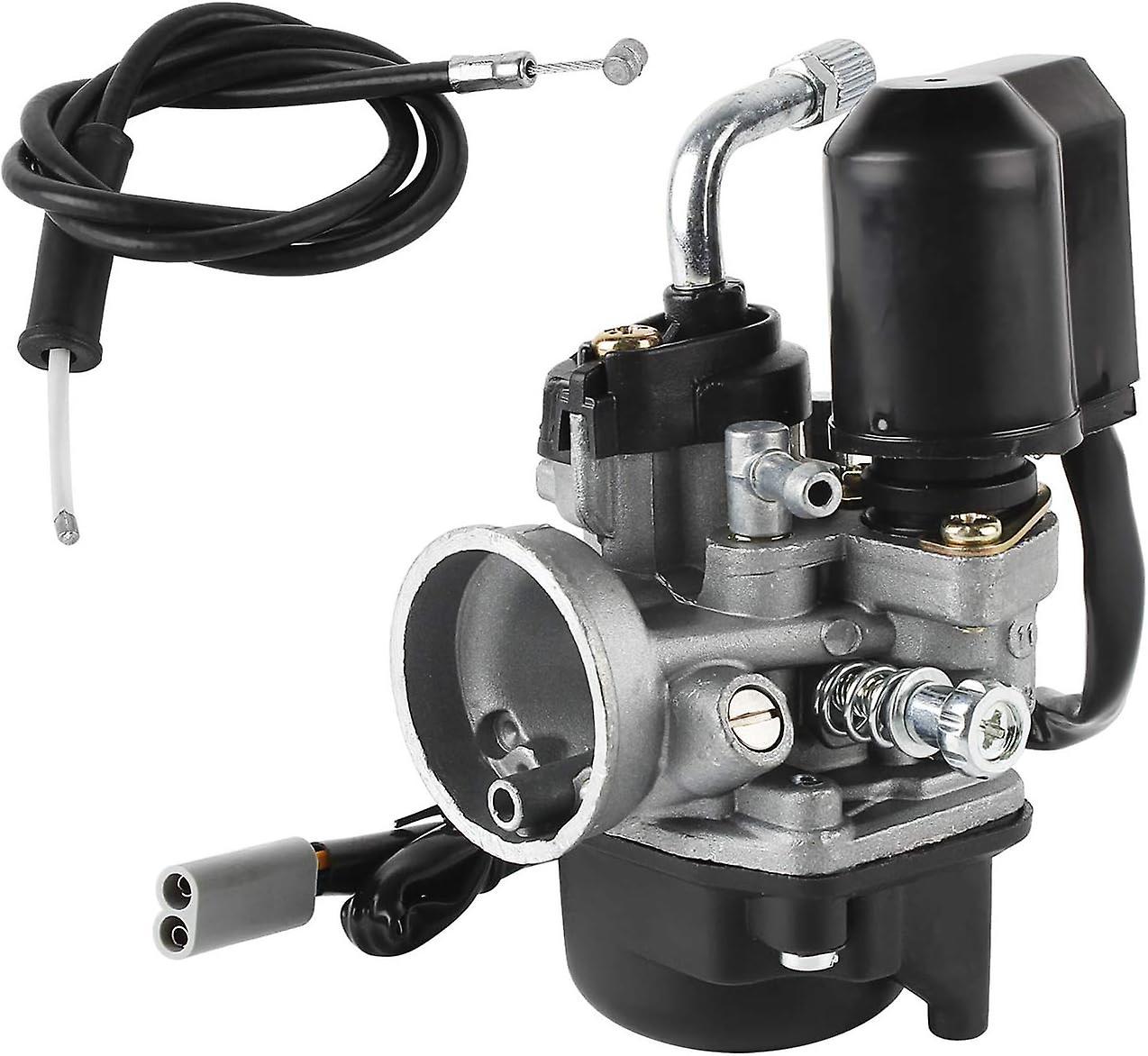 Szczw Carburetor, Replacement Carburettor With 17.5mm Passage For Most Piaggio/Gilera/Aprilia 50ccm Scooters