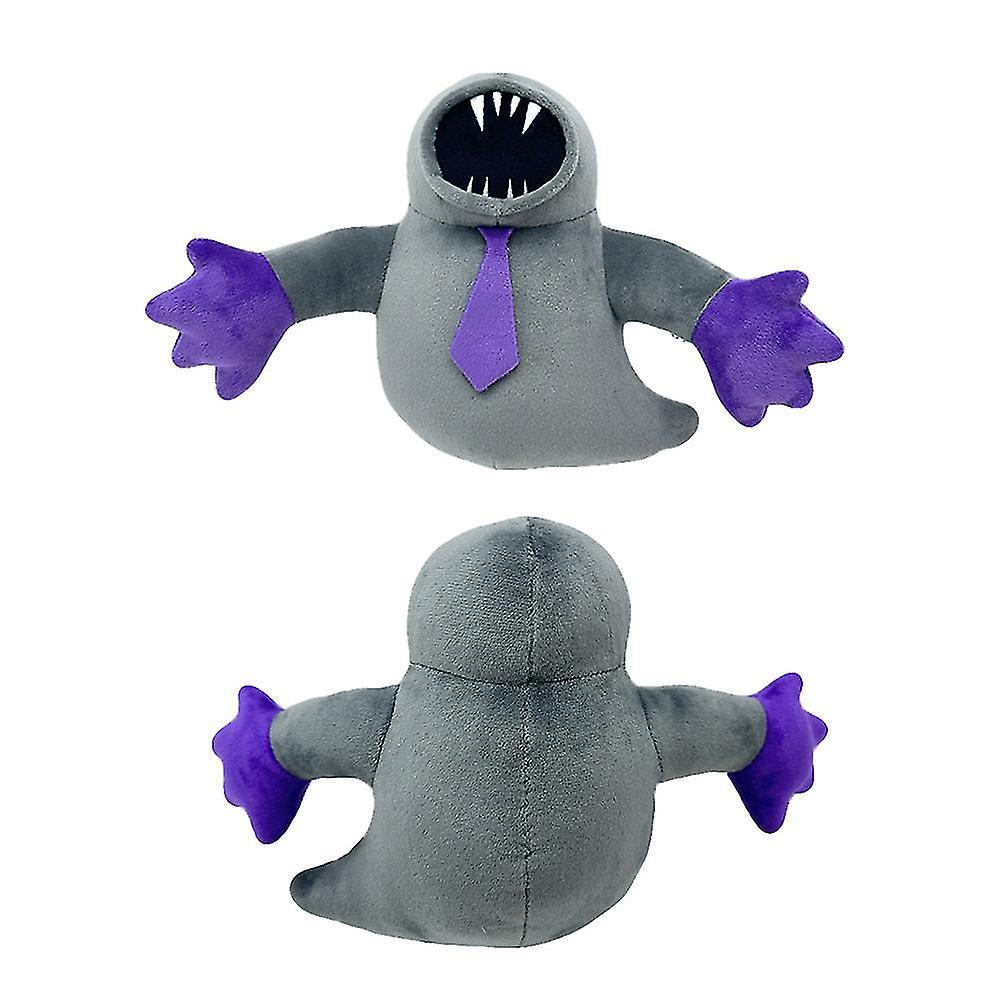 Zhenv Garten Of Banban 6 Sir Dadadoo Banban Garden Gray Open Mouth Plush Toy