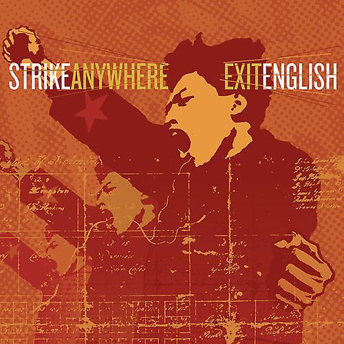 Jade Tree Strike Anywhere - Exit English  [VINYL LP] Explicit, Black, Clear Vinyl USA import