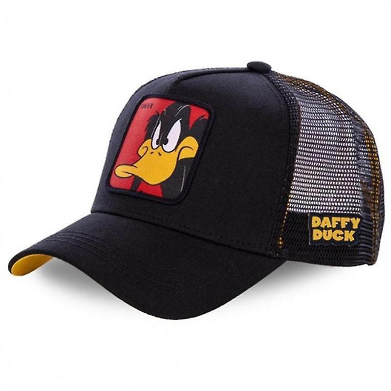 Slowmoose Newest Dragon Ball Hat, All Styles Mesh Cap High Quality Curved Brim Trucker DUCK Black 54cm-62cm