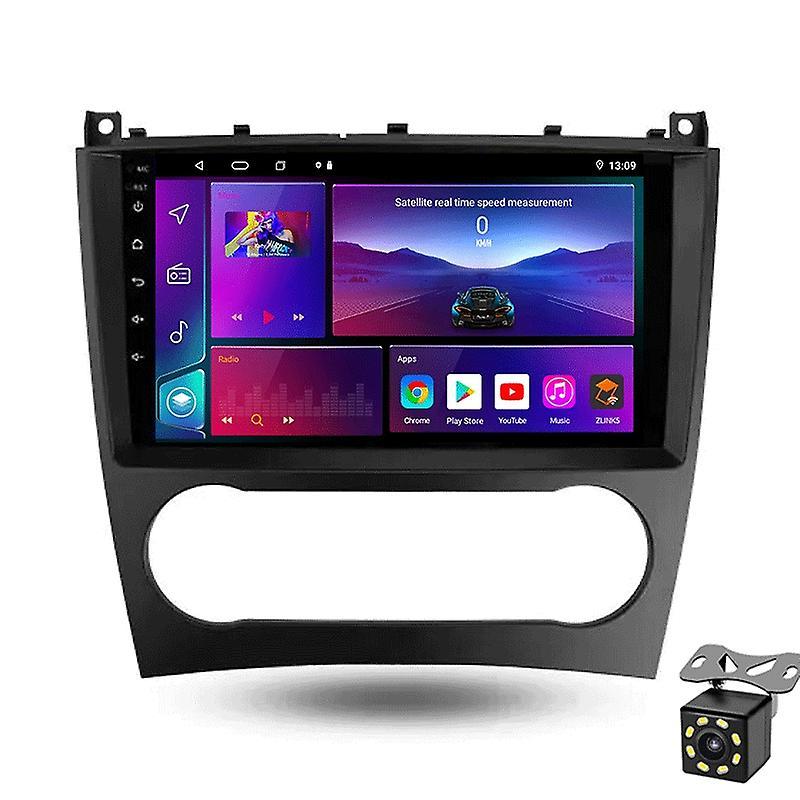 JIULUNET Android For Mercedes Benz W203 W209 C180 C200 C220 C230 2005-2009 Multimedia Player Auto Carplay