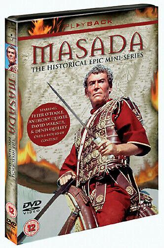 Masada DVD (2009) Peter OToole Sagal (DIR) cert 12 2 discs - Region 2