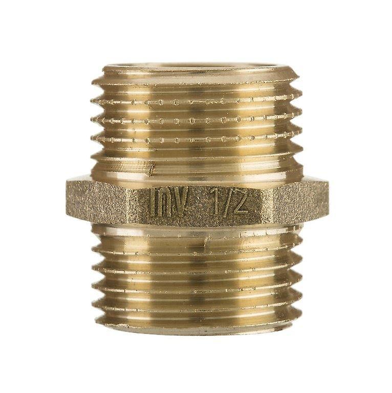 Invena Male thread pipe  fitting brass 3/4" BSP