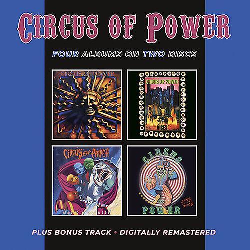 Bgo - Beat Goes on Circus of Power - Circus Of Power / Vices / Magic & Madness / Live At The Ritz  [COMPACT DISCS] UK - Import USA import