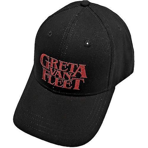 Greta Van Fleet Unisex Adult Logo Baseball Cap Black/Red One Size