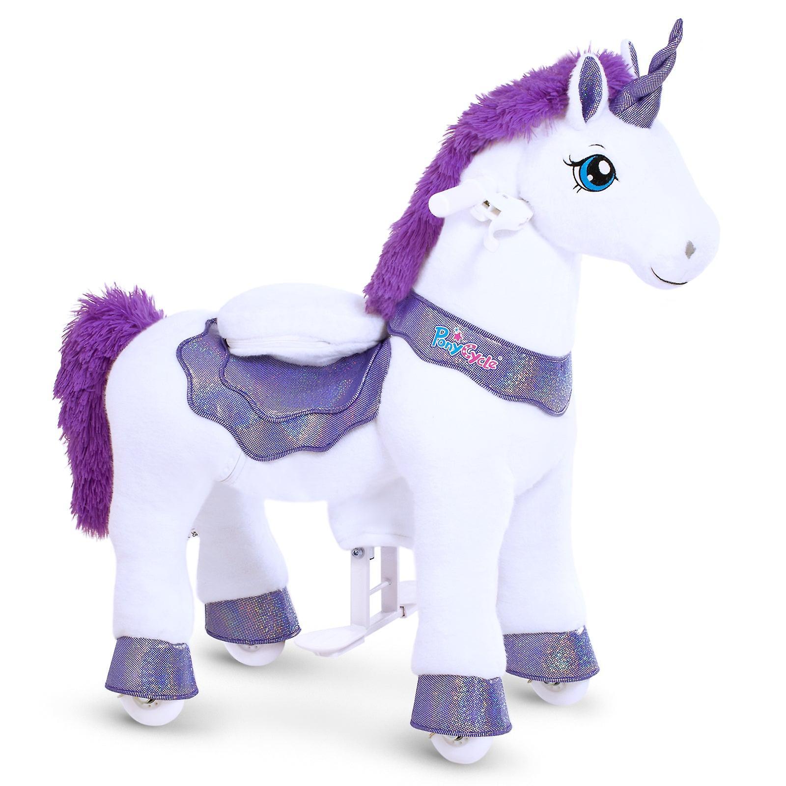 PonyCycle EU Official Store Model E Purple Unicorn Toy Size 3 for age 3-5