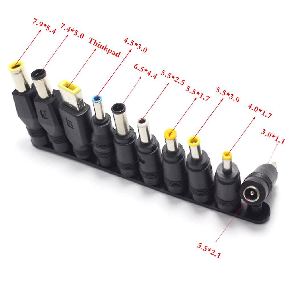 He Fei Mao Qiang Dian Zi Shang Wu You Xian Gong Si Universal DC 5.5mmx2.1mm Connectors Charger Converter Laptop Adapter HFMQV One Size