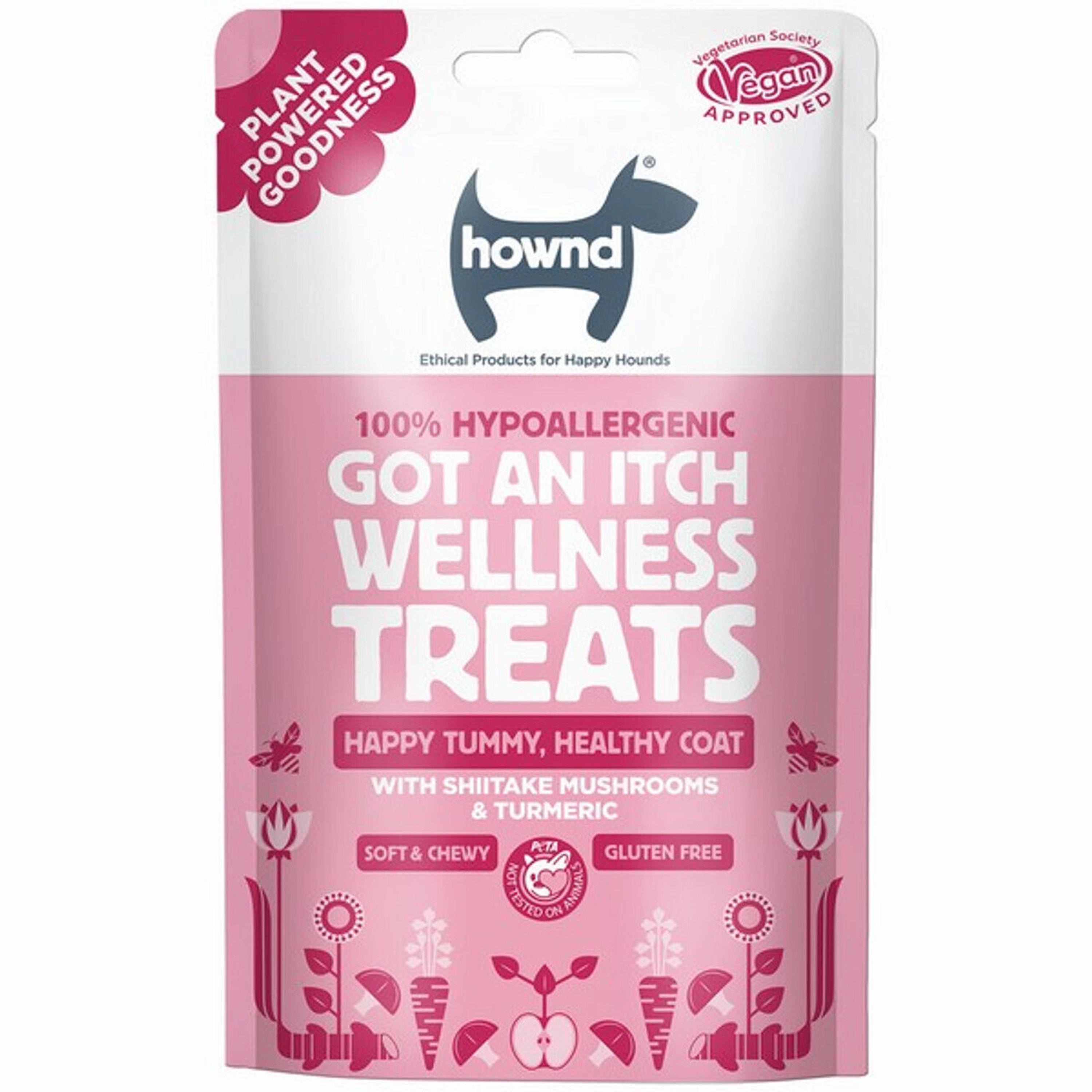 Hownd Got an Itch Plant Based Hypoallergenic Wellness Treats 2 x 100g