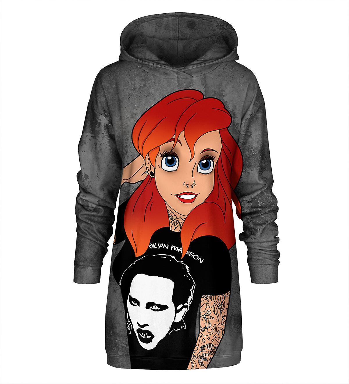 Mr Gugu & Miss Go Mr. Gugu Miss Go Ariel Manson Hoodie Oversize Dress grey M