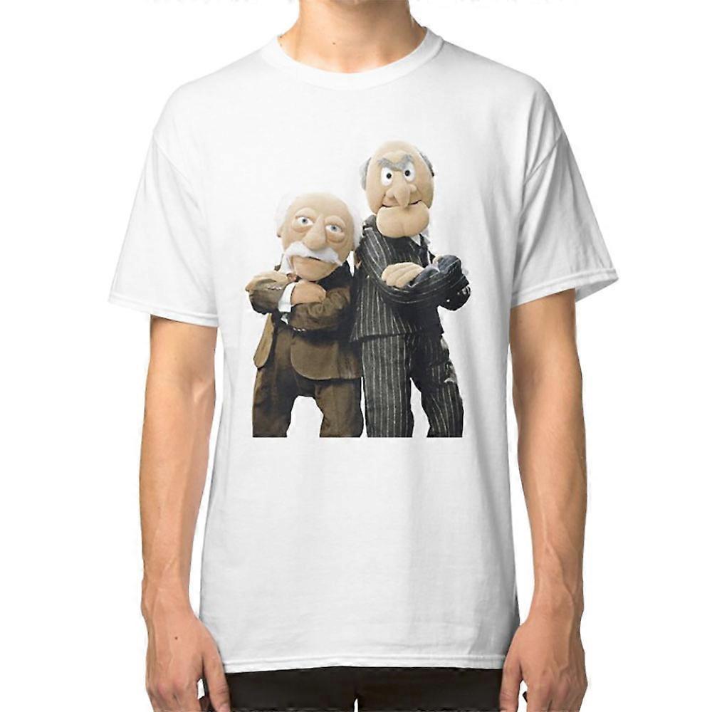 RockShark Statler And Waldorf T-shirt White XL