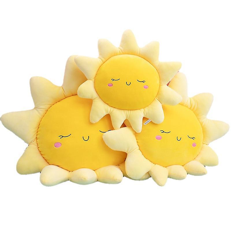 Le Contente Cartoon Pillow Sun Cloud Pillow Soft Car Cushion Stuffed Plush Toy Creative Home Decor M