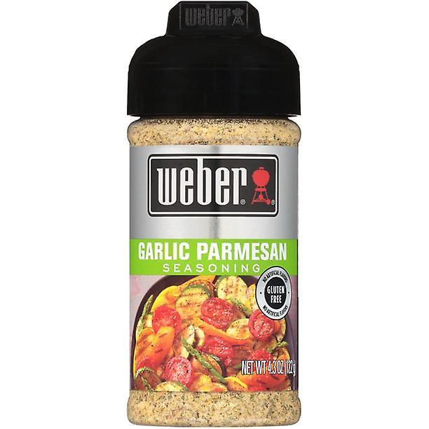 Weber Garlic Parmesan Seasoning 4.3 Oz Shaker