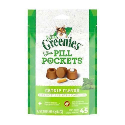 Greenies  Pill Pockets Cat Catnip Treats, 1.6 Oz (Pack of 1)