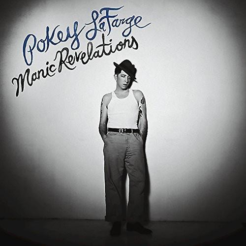 Rounder / Umgd Pokey LaFarge - Manic Revelations  [VINYL LP] Blue, Clear Vinyl, 180 Gram USA import