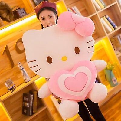 Begleri 30/40/50cm Hello Kitty Plush Doll  Super Cute Loving Kt Cat Pink Cat Doll Gift Kawai Plush Toy Girl Sleeping Gift 40cm