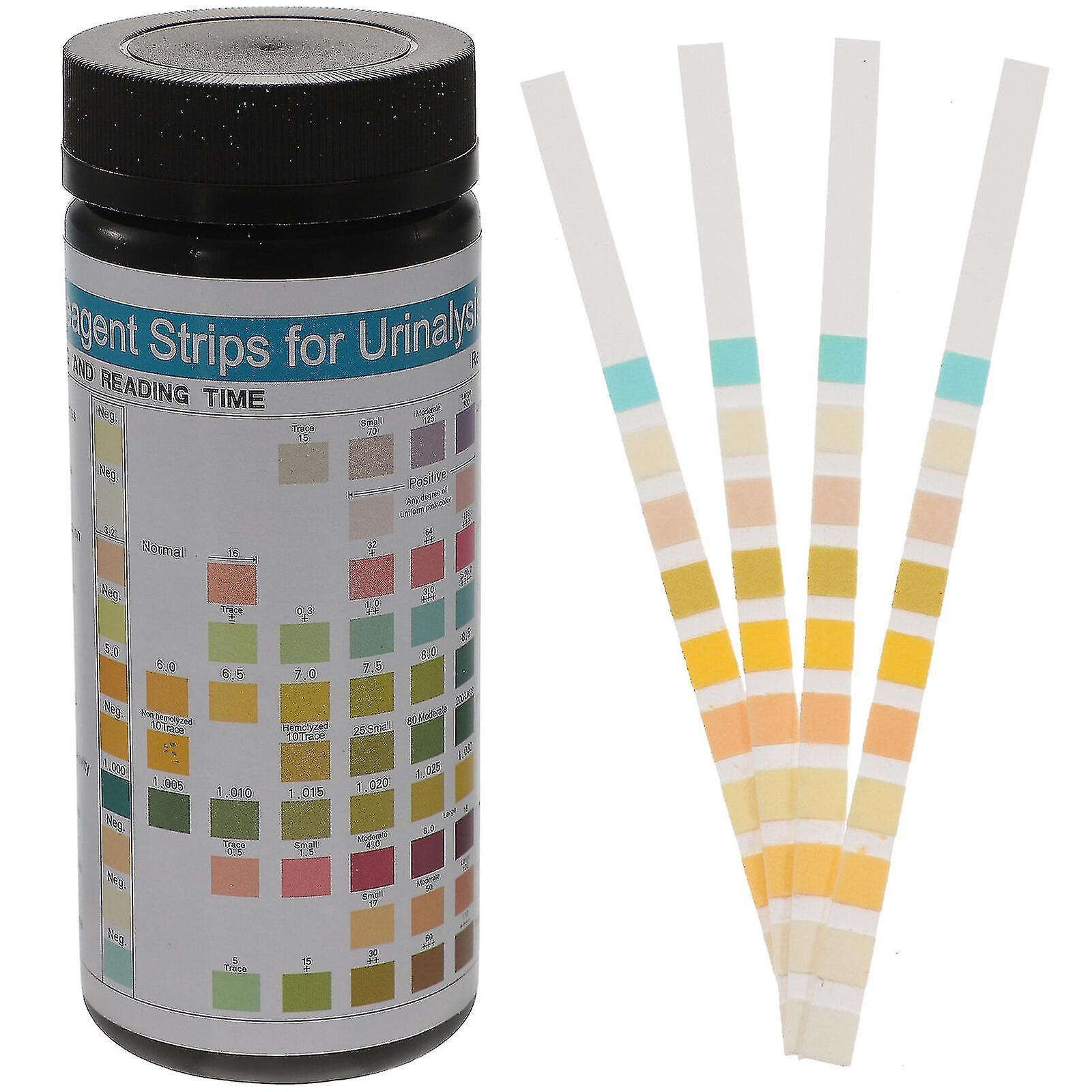 Urinalysis Test Strips - 100 Count: Urine pH and Protein Testing Strips