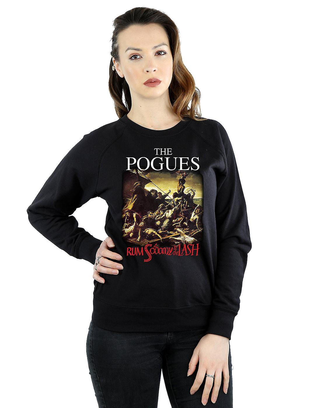 The Pogues Women's Rum Sodomy And The Lash Sweatshirt Black Large