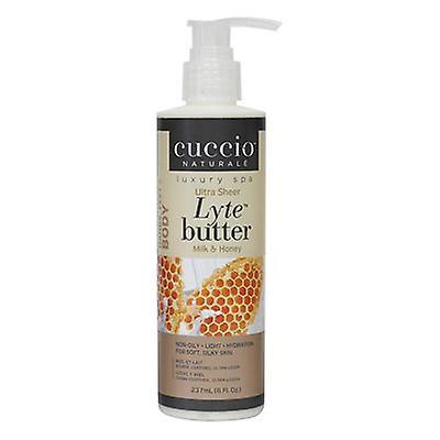 Cuccio Lyte Body Butter-honey & Soy Milk 8 Oz