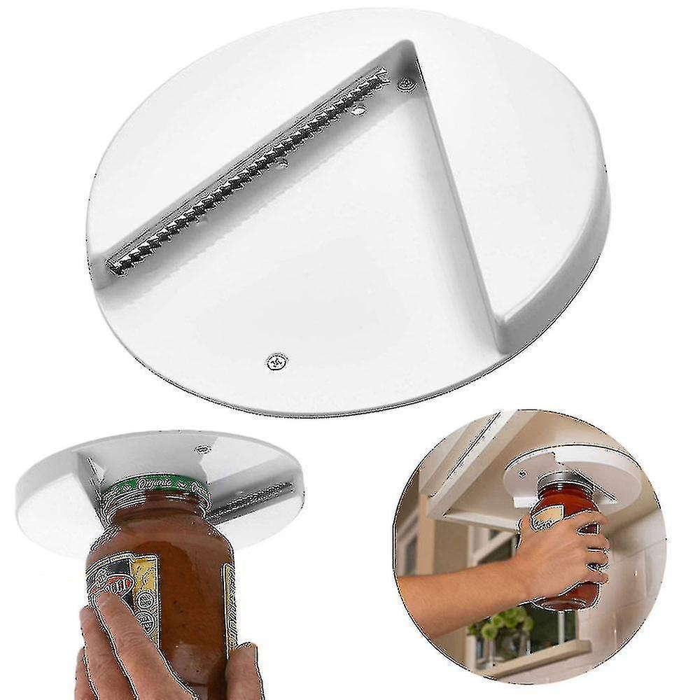 Sl Under Cabinet Jar Opener Home Arthritis Glass Jar Opener Undermount Lid Gripper Tool Zekai