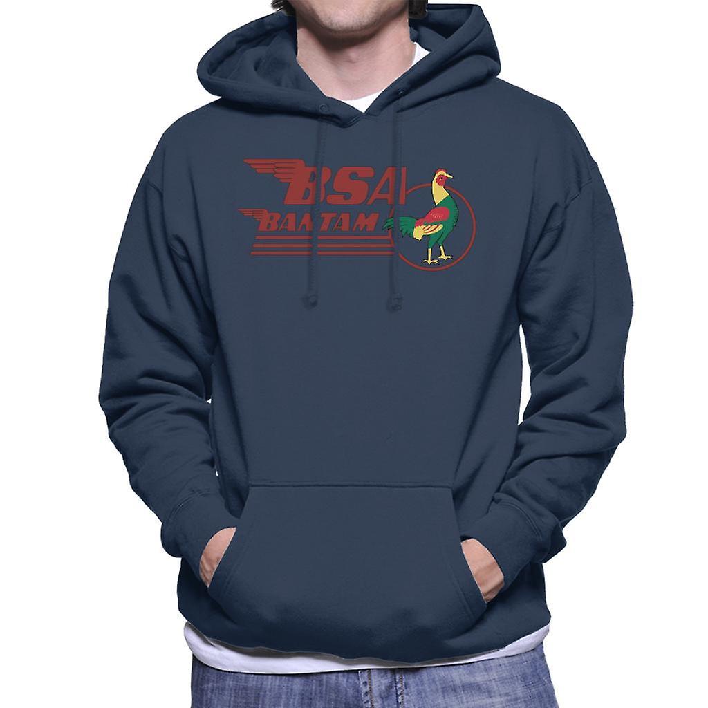 BSA Bantam Men's Hooded Sweatshirt Navy Blue Small