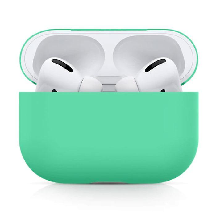 SIFREE Flexible Case for AirPods Pro - Silicone Skin AirPod Case Cover Smooth - Turquoise