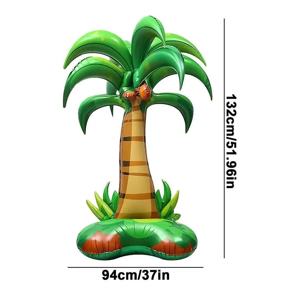 mickcara Palm tree foil balloon tropical foil palm tree balloon summer decoration beach party balloon palm tree for restaurant amusement