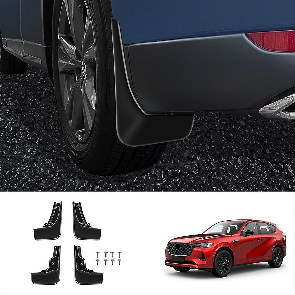 carhanson Car Accessories For Mazda cx-60  2022 2023 Splash Guards Mud Flaps mudguard protector auto parts