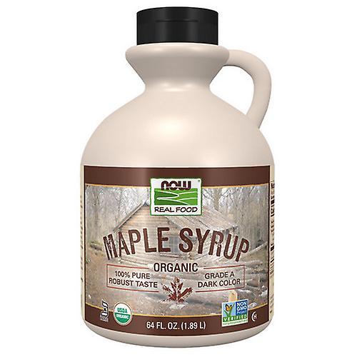 Now Foods Maple Syrup Organic, Grade A 64 oz (Pack of 1)