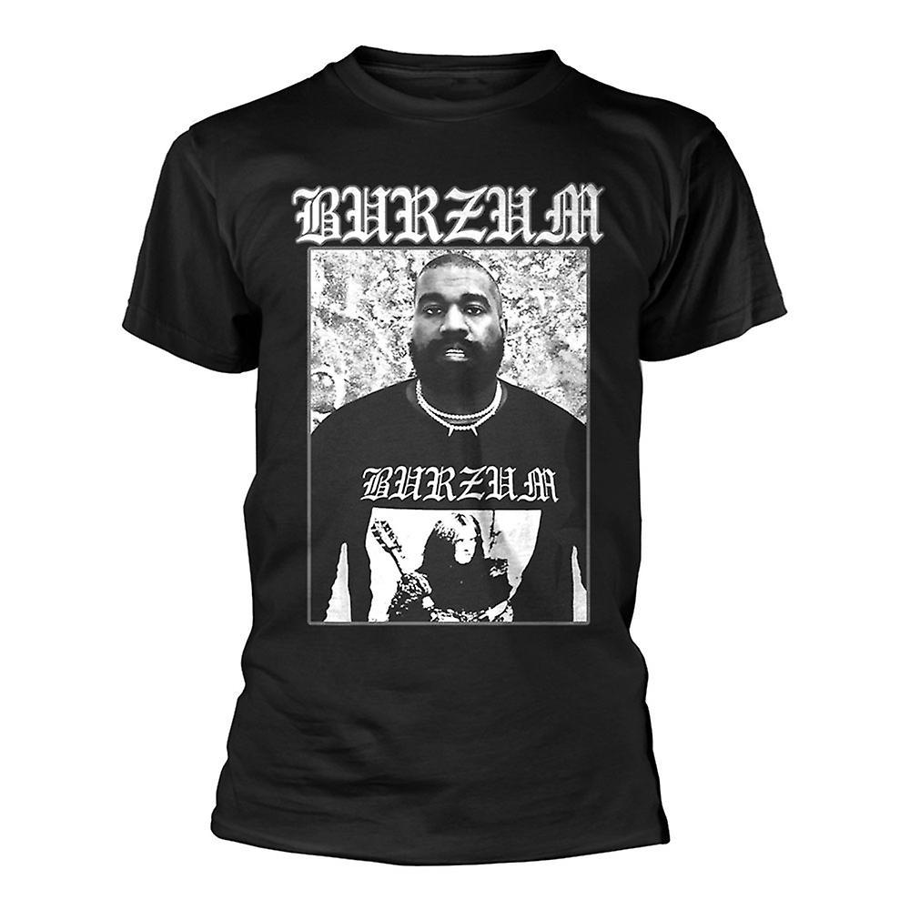 Burzum Black Metal Band Logo T Shirt L