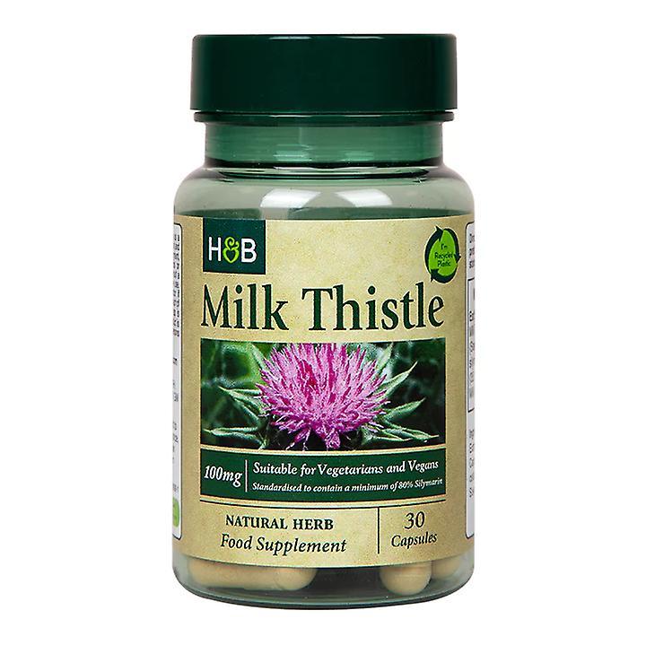 Holland & Barrett - Holland & Barrett Milk Thistle 100mg 30 Capsules (Parallel Import)