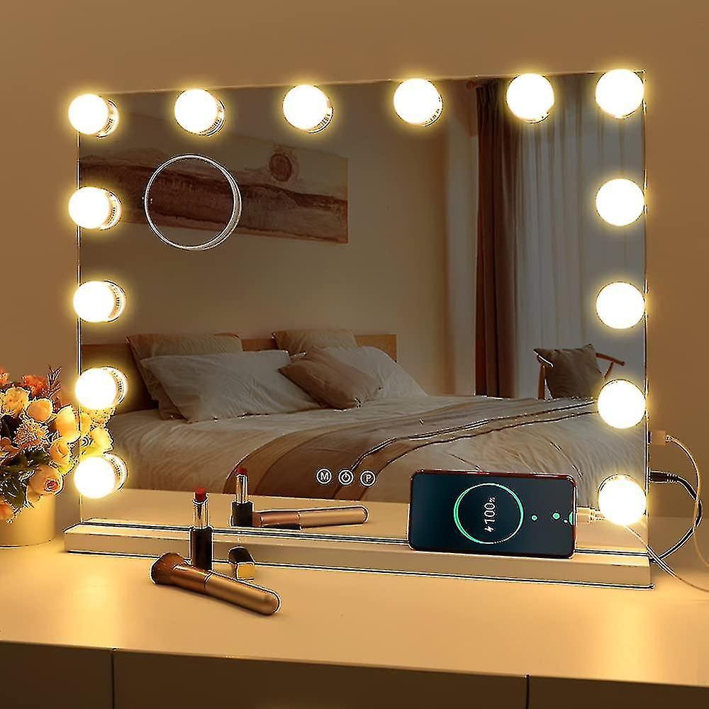 Led Makeup Mirror Light Bulbs Vanity Lights For Mirror USB 12v Hollywood Bathroom Dressing Table Lighting Dimmable Led Wall Lamp GET IT (Lights Only)