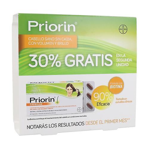 Duplo Pack Priorin 2x60 capsules