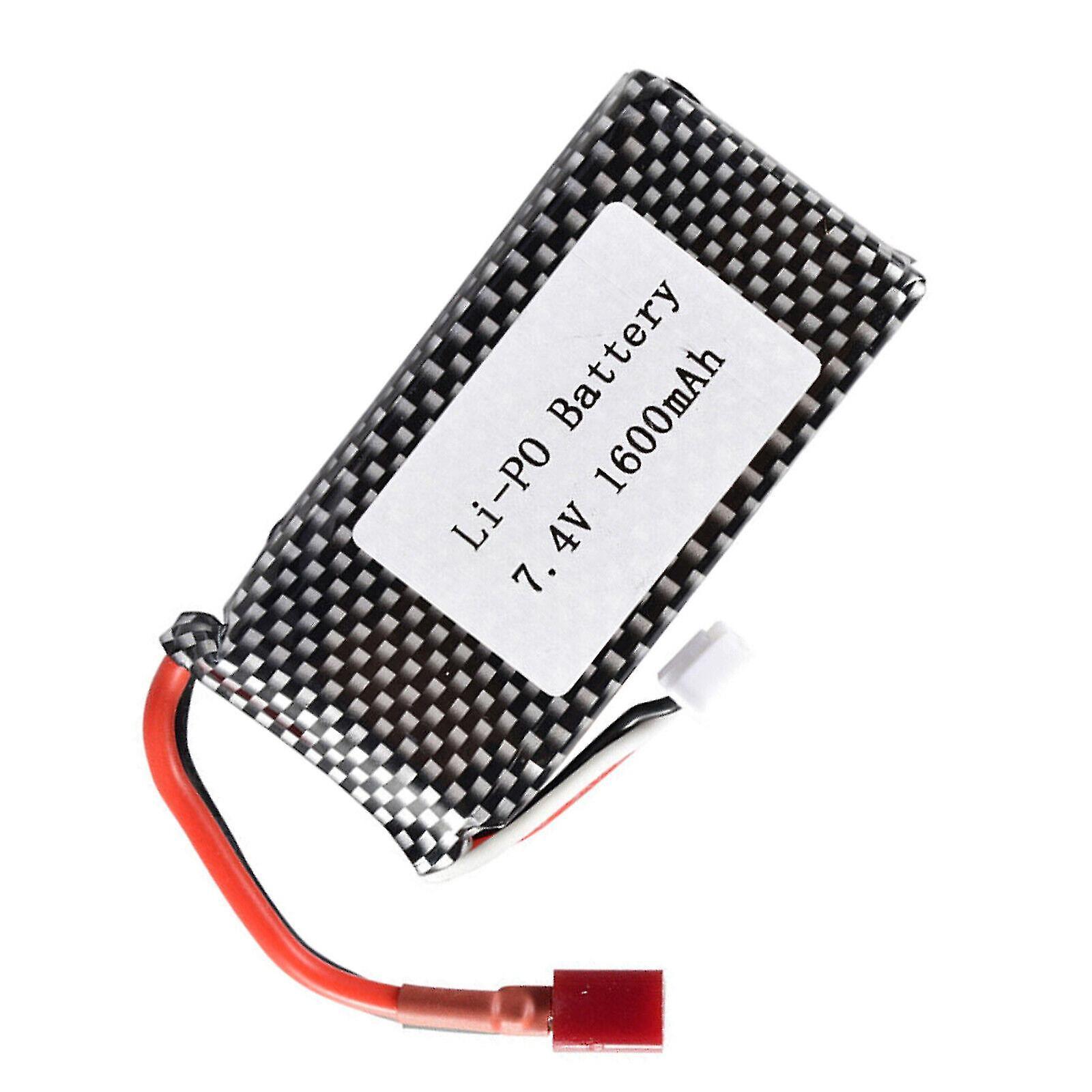 Snngv 7.4v 1600mah Lipo Battery 1:10 Scale Rc Cars Quadcopter For Xlh 9125 Buggy Car