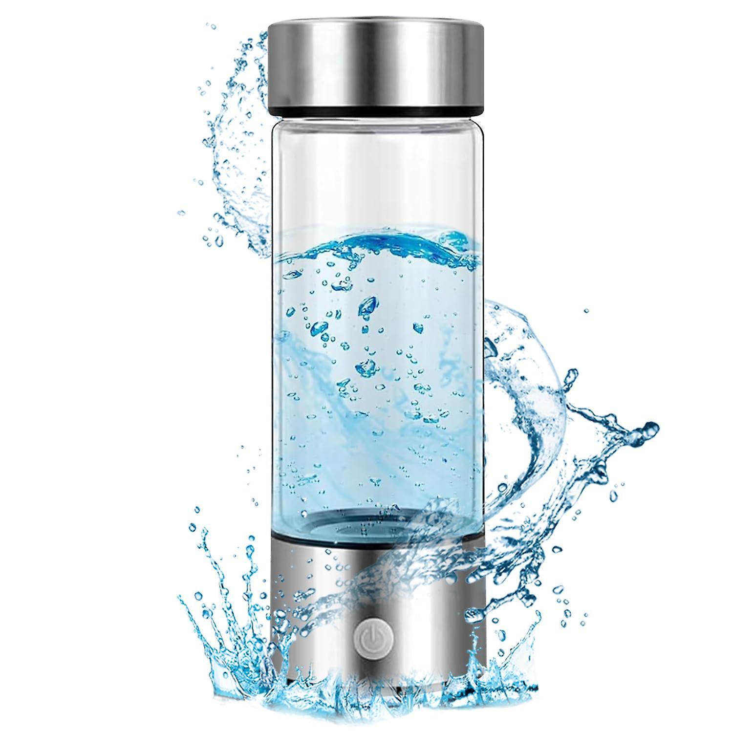 Longzhen 420ml Hydrogen Water Bottle - Hydrogen Water Bottle Generator - Hydrogen Water Maker With Spe Pem Technology - Rich And Healthy Water