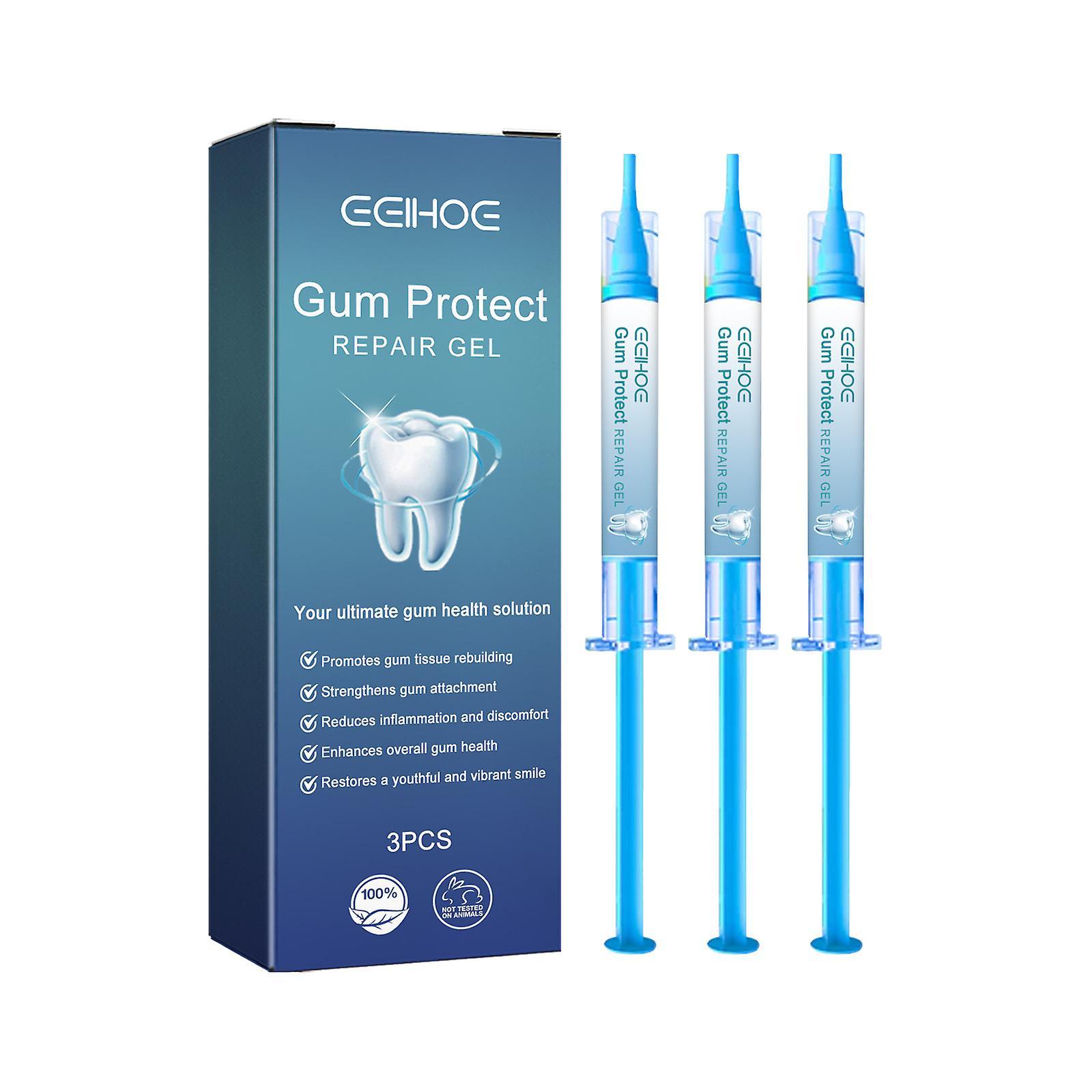 Hefansi Tooth Repair Gel Repair Swollen Gums Clean Stains Gums Whiten Teeth Oral Care 15ml