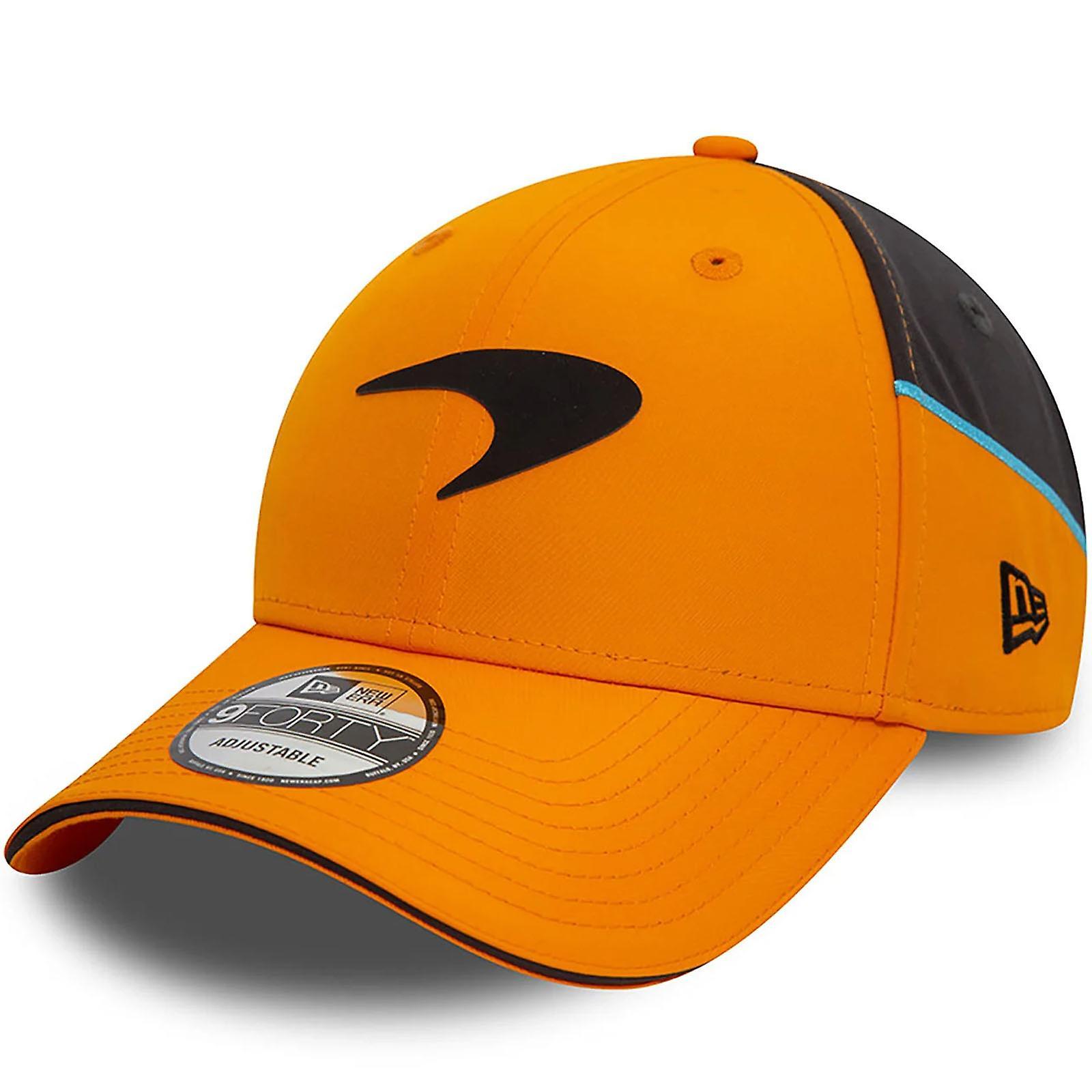 New Era Mens McLaren Racing Team Colour Adjustable 9FORTY Cap - Orange One Size