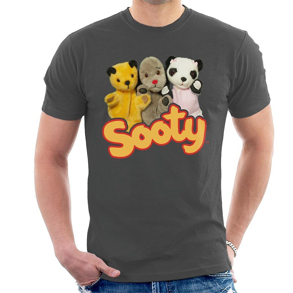 Sooty Sweep & Soo Men's T-Shirt Charcoal XX-Large