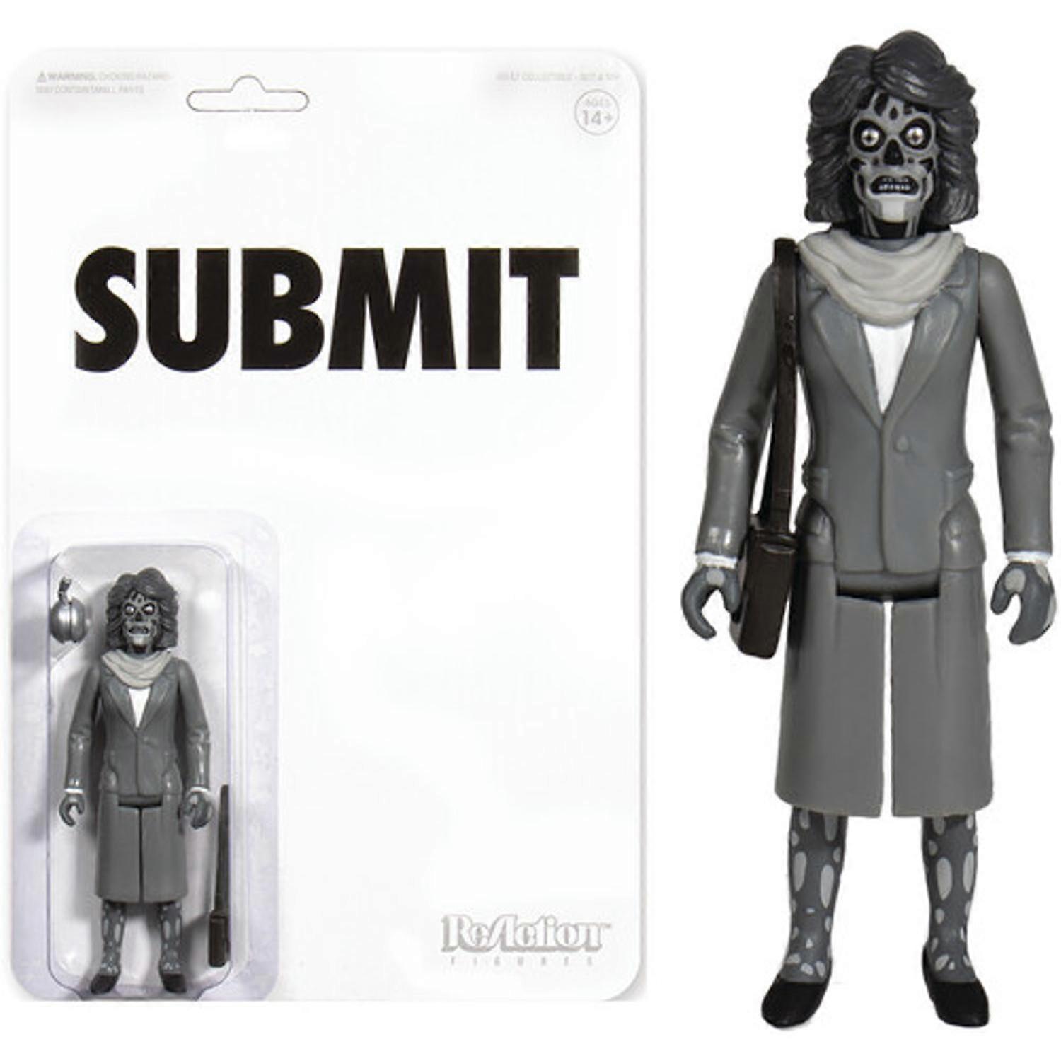 Super7 ReAction They Live - Female Ghoul (Black & White)  [COLLECTABLES] Action Figure, Figure, Collectible USA import