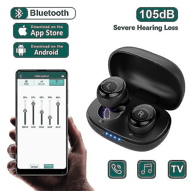 Tooth Hearing Aid Recharable Invisible Hearing App Digital Sound Amplifier For Deafness Wireless Aparelho Tivo *chyi H001 Local Ship