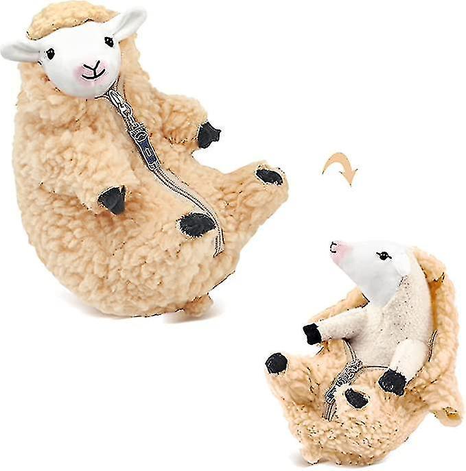 Cryin Cute Shaved Sheep Plush Toy