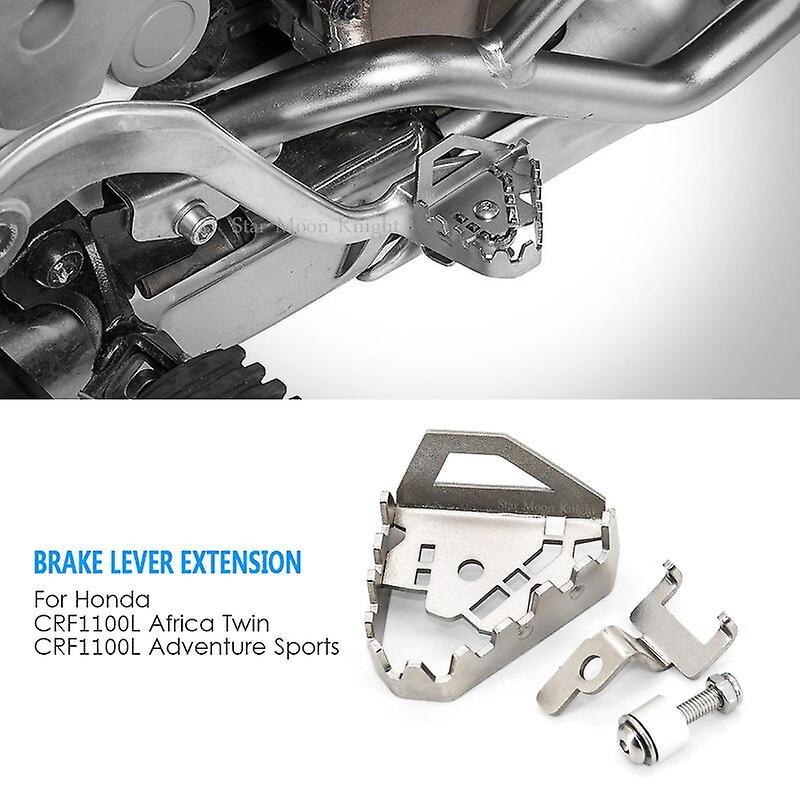 Brake Lever Extension Pedal Step Tip Plate Enlarge Extender For Honda Crf1100l Africa Twin Crf1100l Adventure Sports Crf 1100 L  Motorcycle Knee & Shi