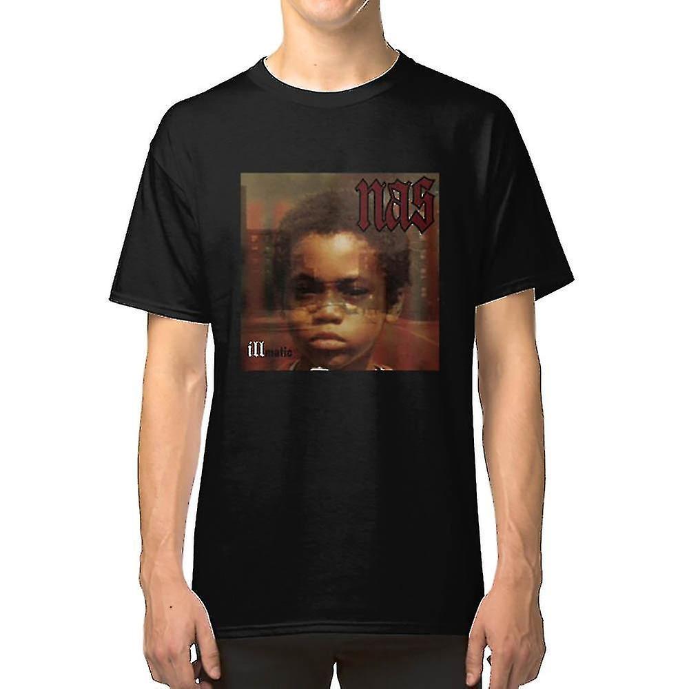 Gildan Nas - Illmatic Album T-shirt black XL