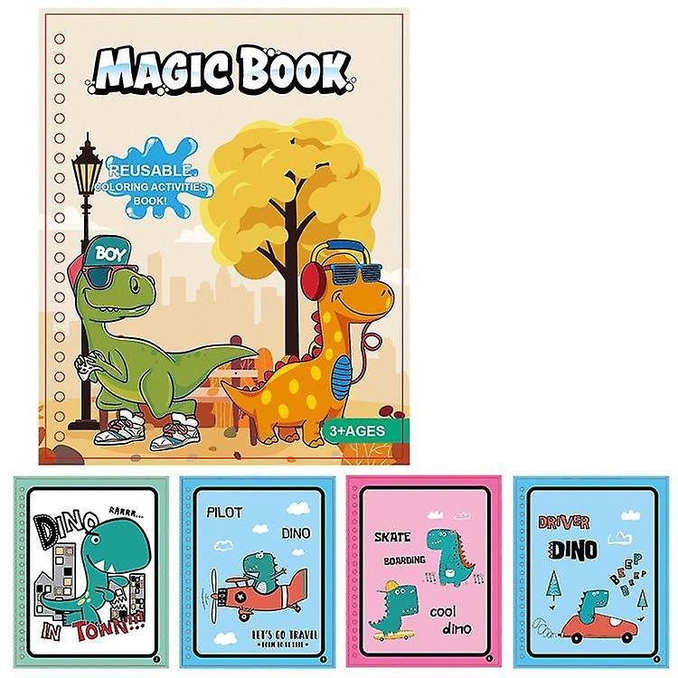 Slowmoose Magical Book- Water Coloring Drawing Board C